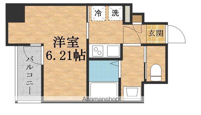アルティザ森ノ宮DC(1K/6階)の間取り写真