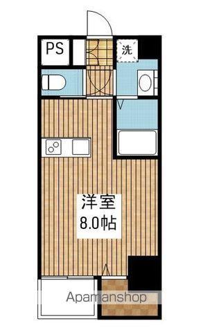 ライフコア駅南(ワンルーム/3階)の間取り写真