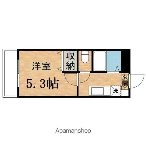 パルハイツ(1K/1階)の間取り写真