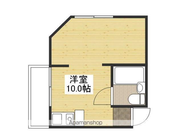 ログポース(ワンルーム/2階)の間取り写真