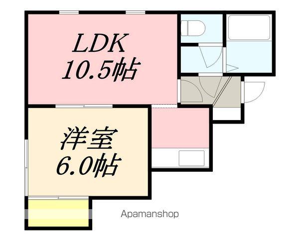 アーバンパレス雅(1LDK/2階)の間取り写真