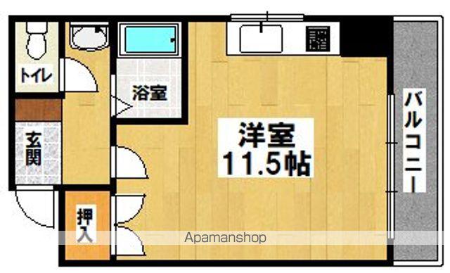 マスターズエル松之浜582(ワンルーム/3階)の間取り写真