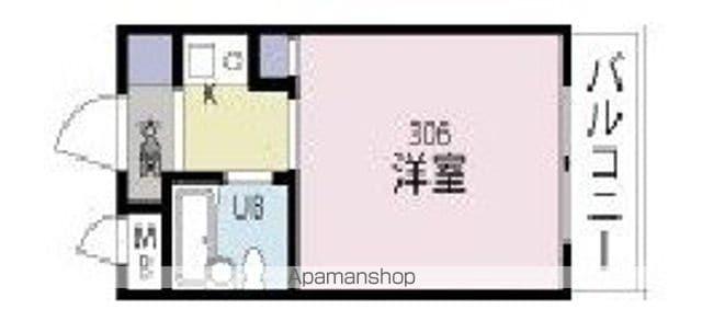 クロノス八王子台町 3階階 間取り