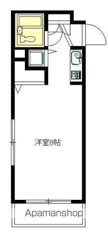 エスタ梅ヶ丘(ワンルーム/1階)の間取り写真