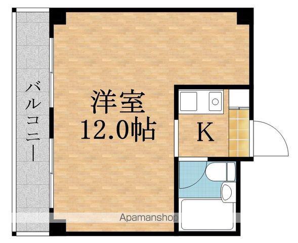 MPLAZA都島(1K/5階)の間取り写真