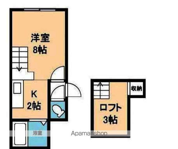 メゾン文京台(1K/2階)の間取り写真