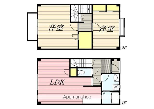 ブレシドＢ(2LDK)の間取り写真