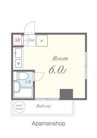 セジュール田町(ワンルーム/8階)の間取り写真