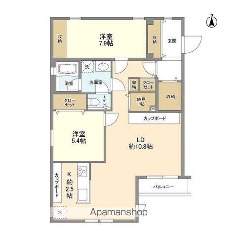 サンフラット 2階階 間取り
