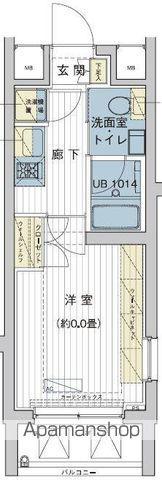 ブライズ上池台 1階階 間取り