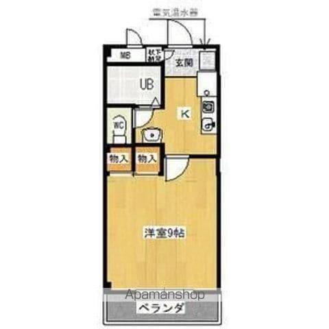 グレイスKOMI(1K/2階)の間取り写真