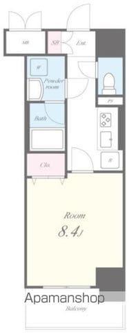 VOLGA BLDG アドグリシーヌ 竜泉(1K/4階)の間取り写真