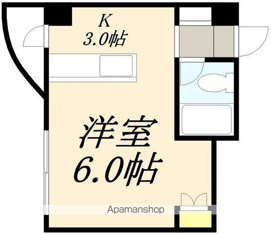 PASSO(1K/5階)の間取り写真