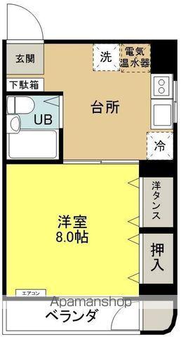 シャトレー AONE(1DK/5階)の間取り写真