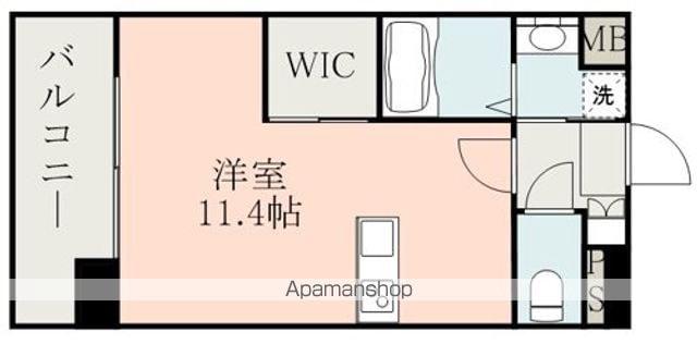 SG1大津(ワンルーム/9階)の間取り写真