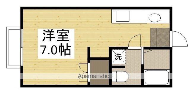 IVY NOTE(ワンルーム/2階)の間取り写真