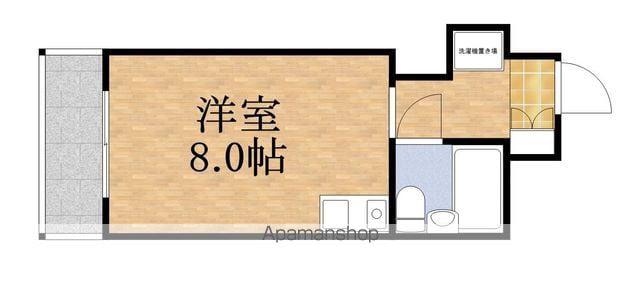 CENTER HEIM大宮(1K/2階)の間取り写真