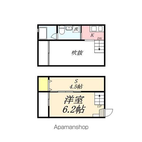 NEO CREST(1K/1階)の間取り写真