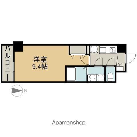 アヴェリエ栄三丁目(1K/5階)の間取り写真