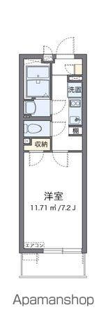 クレイノトルース Ⅴ(1K/4階)の間取り写真