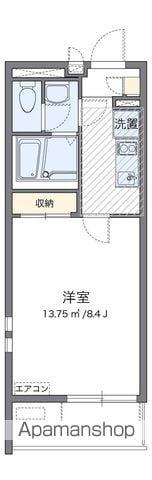 クレイノレン(1K/1階)の間取り写真