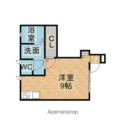 ファインコーポⅠ(ワンルーム/1階)の間取り写真