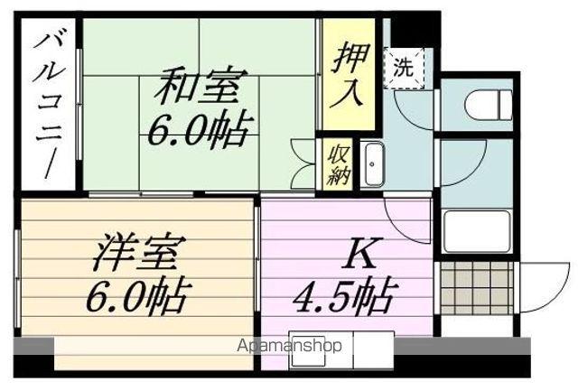 サンビレッジむさし野 3階階 間取り