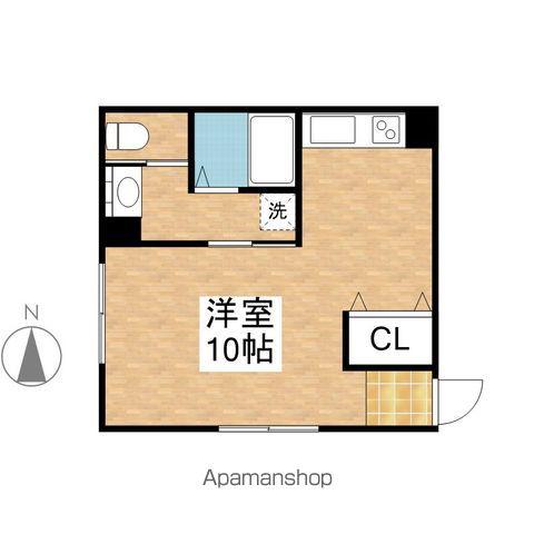 BANハウス(ワンルーム/1階)の間取り写真