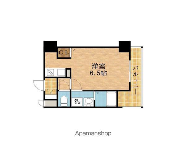 ララプレイス ザ・京橋ステラ(1K/5階)の間取り写真