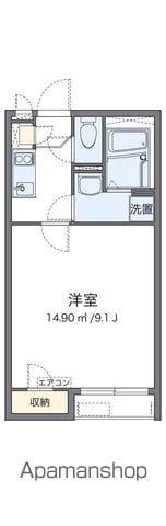 クレイノ愛琴(1K/2階)の間取り写真