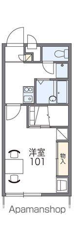 レオパレスソフィア南浜(1K/2階)の間取り写真