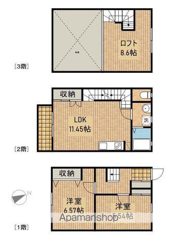 ベイポート(2LDK)の間取り写真
