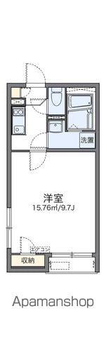 レオネクストさくら(1K/1階)の間取り写真