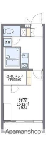 レオパレスプレミール(1K/1階)の間取り写真