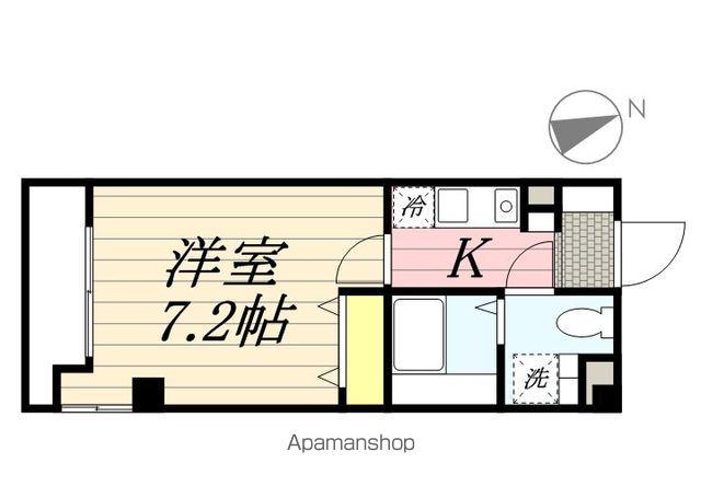 YASUIビル第8(1K/2階)の間取り写真