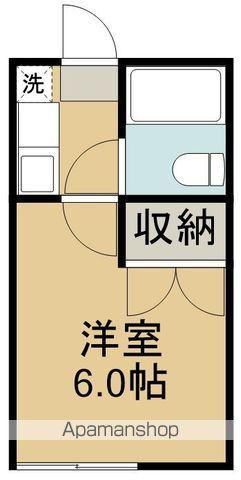 リリス連坊(1K/2階)の間取り写真