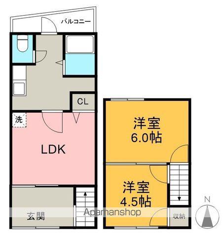 本前田町松岡様(2LDK/1階)の間取り写真
