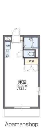 レオパレス西之川(1K/2階)の間取り写真