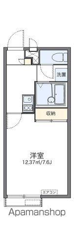 レオパレスガード1(1K/2階)の間取り写真