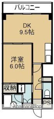 フラットフォレスト2(1LDK/2階)の間取り写真