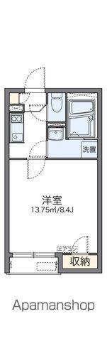 レオネクストマ メゾン 豆田(1K/2階)の間取り写真