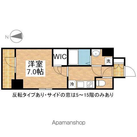 エスリード大須プレシア(1K/15階)の間取り写真