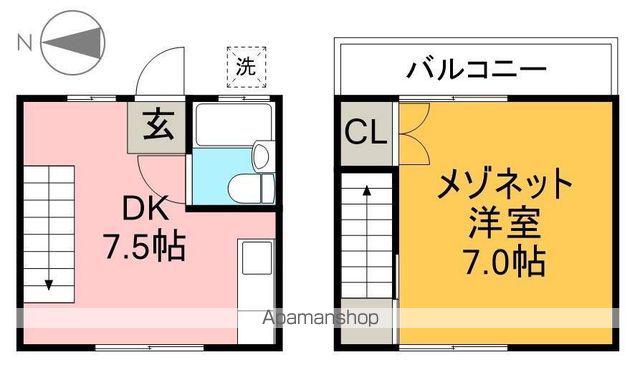 MAFOLA2(1DK/3階)の間取り写真