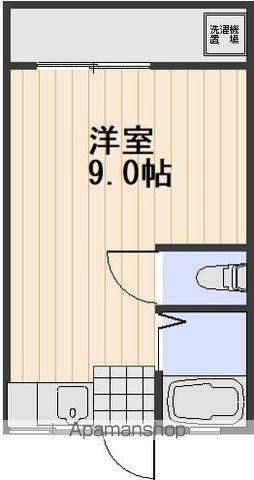 チェルシー青江(ワンルーム/4階)の間取り写真