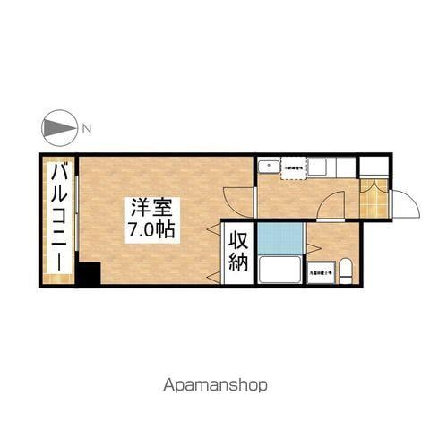 リアライズ今池(1K/7階)の間取り写真
