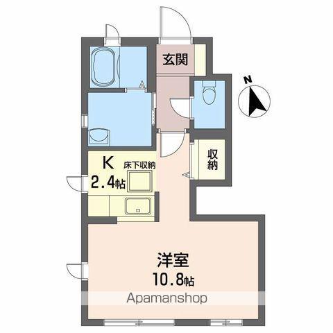 シャーメゾンパンジー(1K/1階)の間取り写真