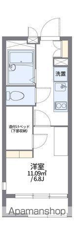 レオパレスBONHEUR弐番館(1K/2階)の間取り写真