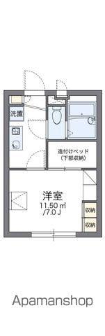 レオパレス糸田橋北(1K/1階)の間取り写真