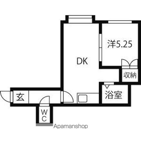 アヴィエント29(1LDK/2階)の間取り写真