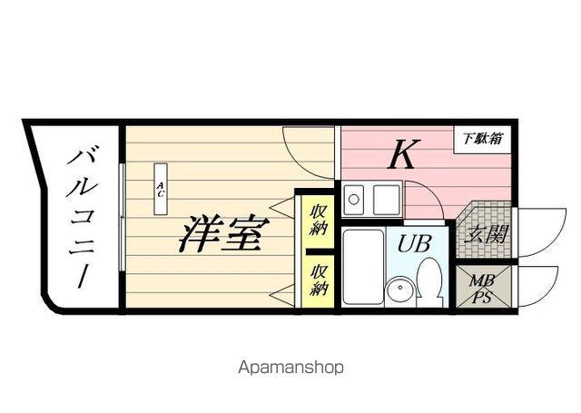 ライオンズプラザ鶴見中央 6階階 間取り
